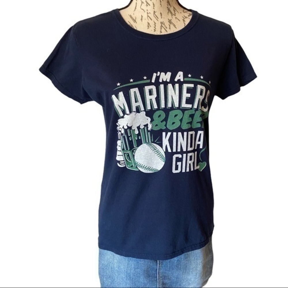MARINERS GRAPHIC TEE BY GLIDEN SIZE M